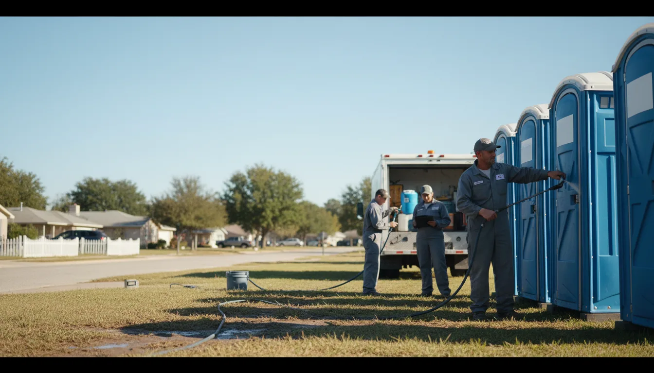 Long-Term Portable Toilet Rental in Killeen, TX near me